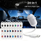5D Holographic Galaxy & Ocean Projector – Smart LED Night Light with 24 Films for Bedroom & Party Décor